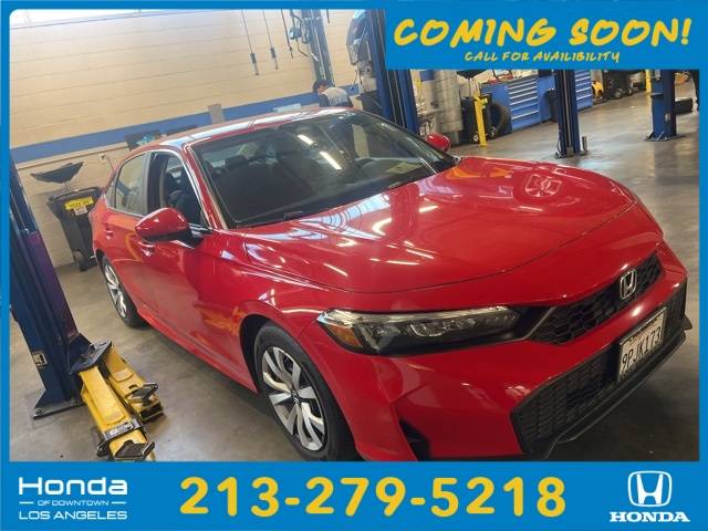 2025 Honda Civic LX — Sedan — 18,060 mi — Los Angeles, CA