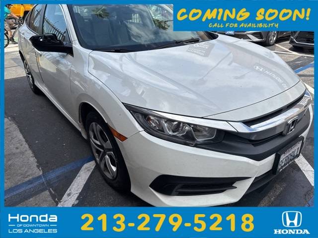 2018 Honda Civic LX — Sedan — 47,565 mi — Los Angeles, CA