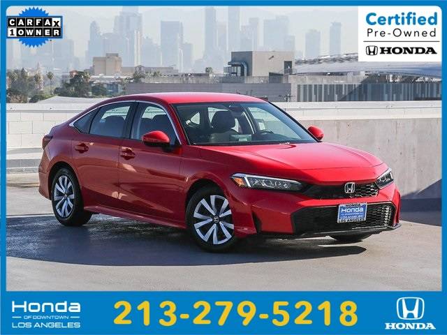 2025 Honda Civic LX — Sedan — 13,270 mi — Los Angeles, CA