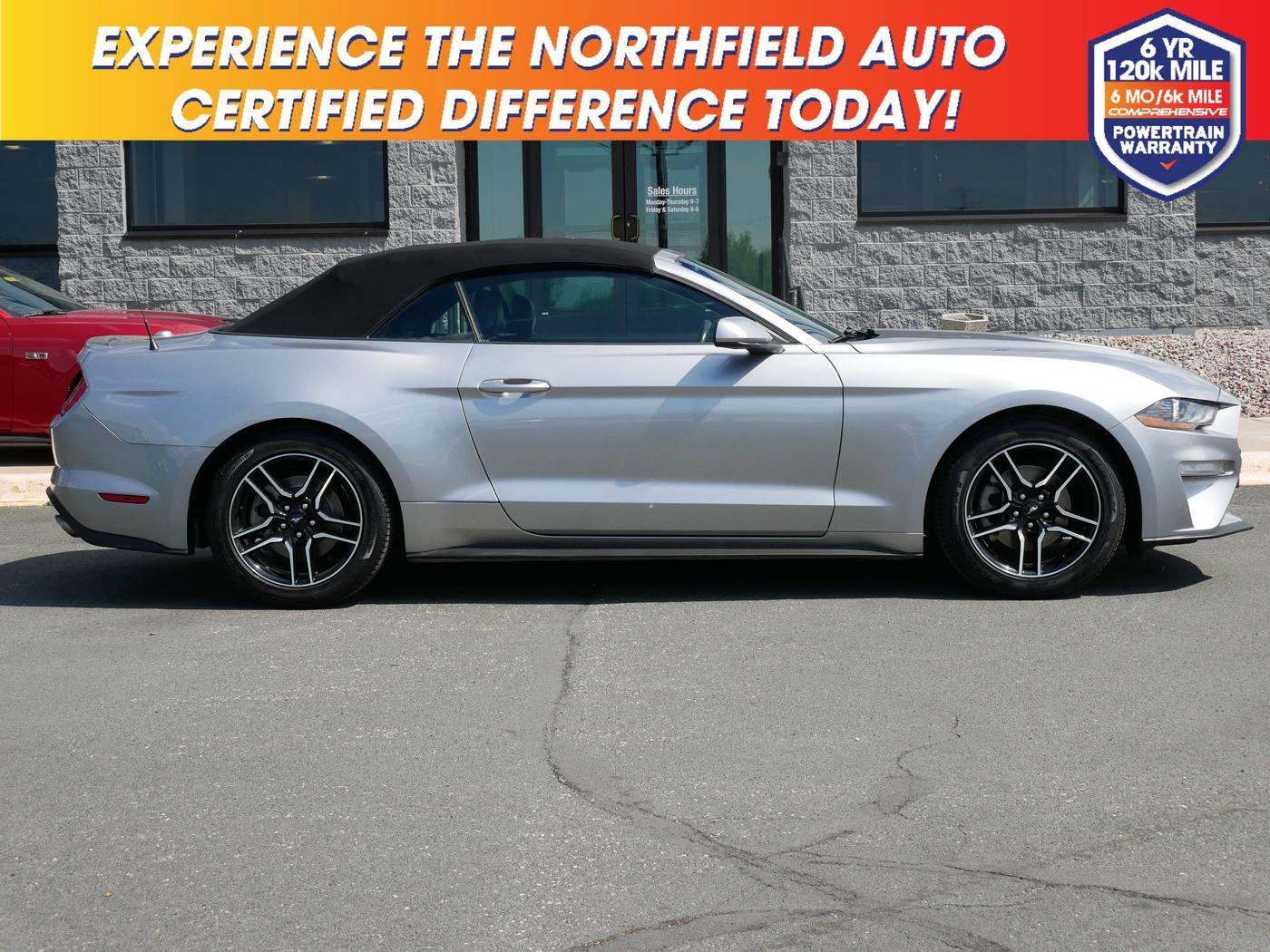 2022 Ford Mustang EcoBoost — Convertible — 63,200 mi — Northfield, MN