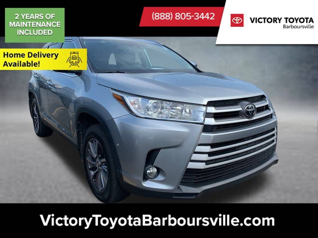 2019 Toyota Highlander XLE — SUV — 51,621 mi — Barboursville, WV