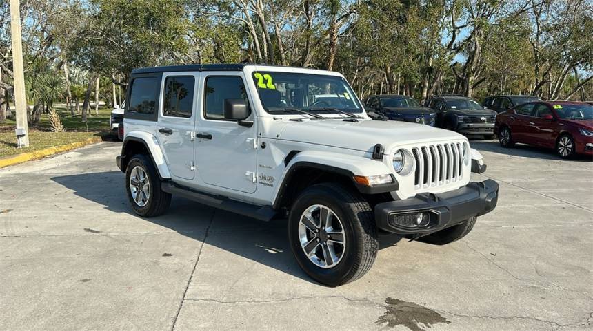 2022 Jeep Wrangler Sahara — SUV — 59,760 mi — Vero Beach, FL
