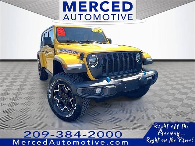 2021 Jeep Wrangler Rubicon 4xe — SUV — 56,961 mi — Merced, CA