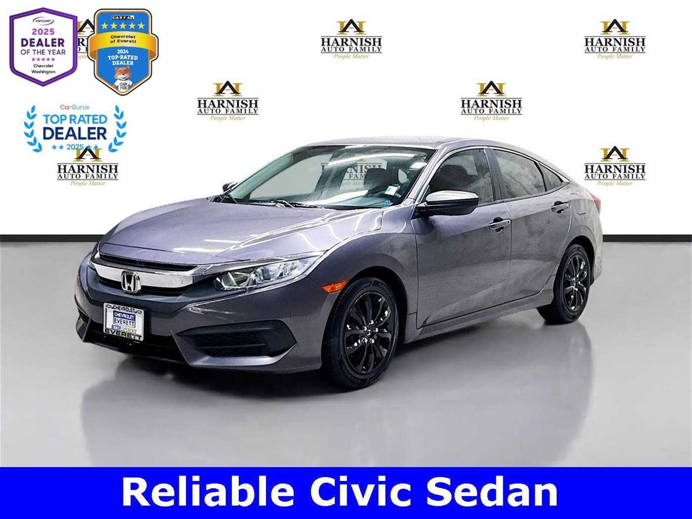 2018 Honda Civic LX — Sedan — 112,037 mi — Everett, WA