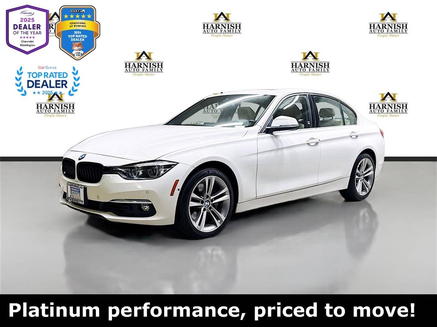 2017 BMW 3 Series 340i — Sedan — 117,544 mi — Everett, WA