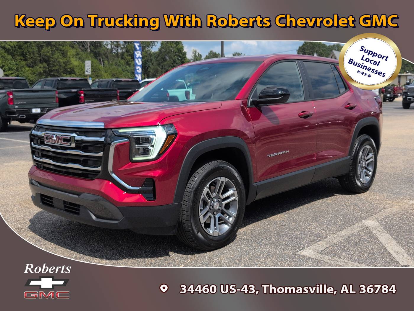 2025 GMC Terrain Elevation — SUV — 5,792 mi — Thomasville, AL