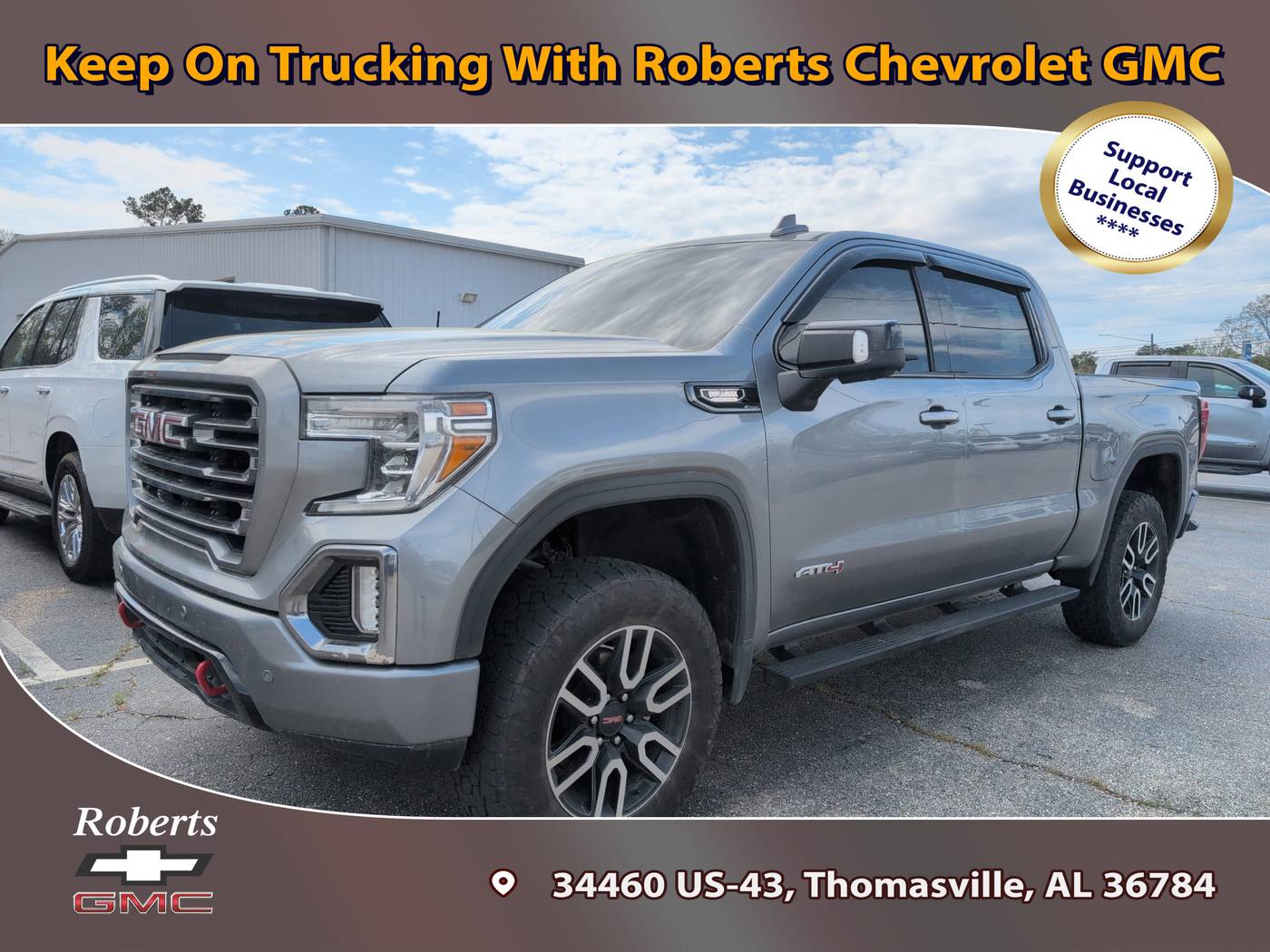 2021 GMC Sierra 1500 AT4 — Pickup Truck — 92,189 mi — Thomasville, AL