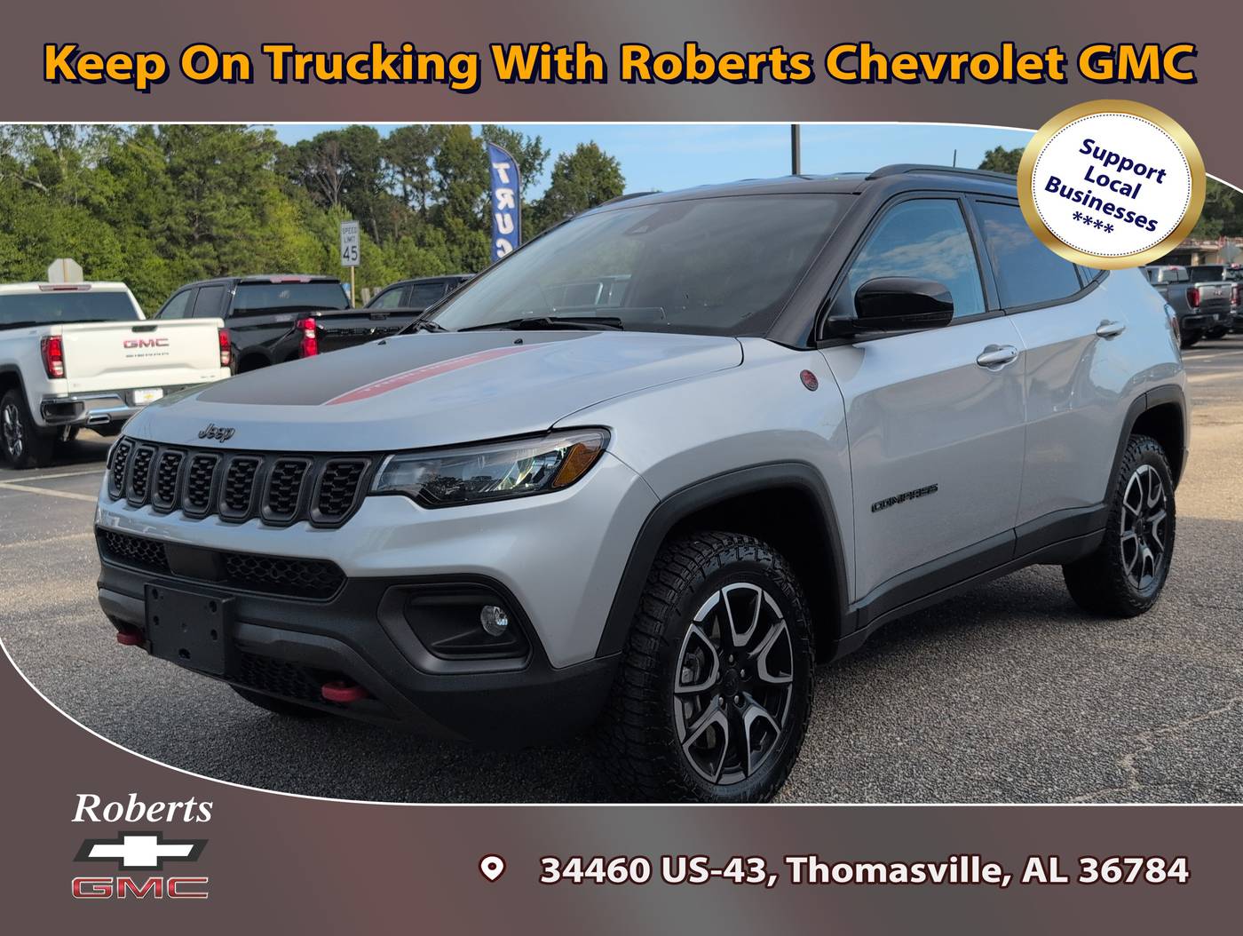 2024 Jeep Compass Trailhawk — SUV — 22,019 mi — Thomasville, AL