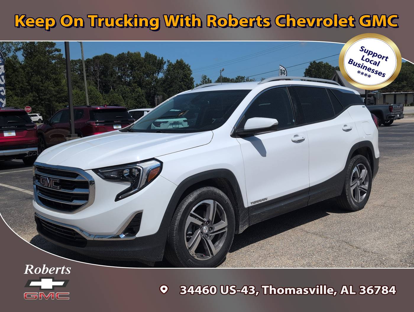 2021 GMC Terrain SLT — SUV — 60,567 mi — Thomasville, AL