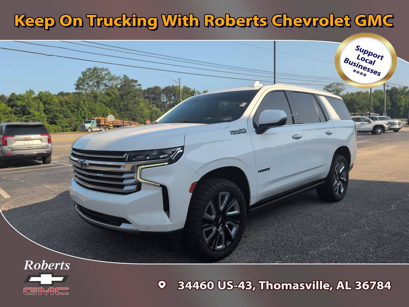 2021 Chevrolet Tahoe High Country — SUV — 103,331 mi — Thomasville, AL