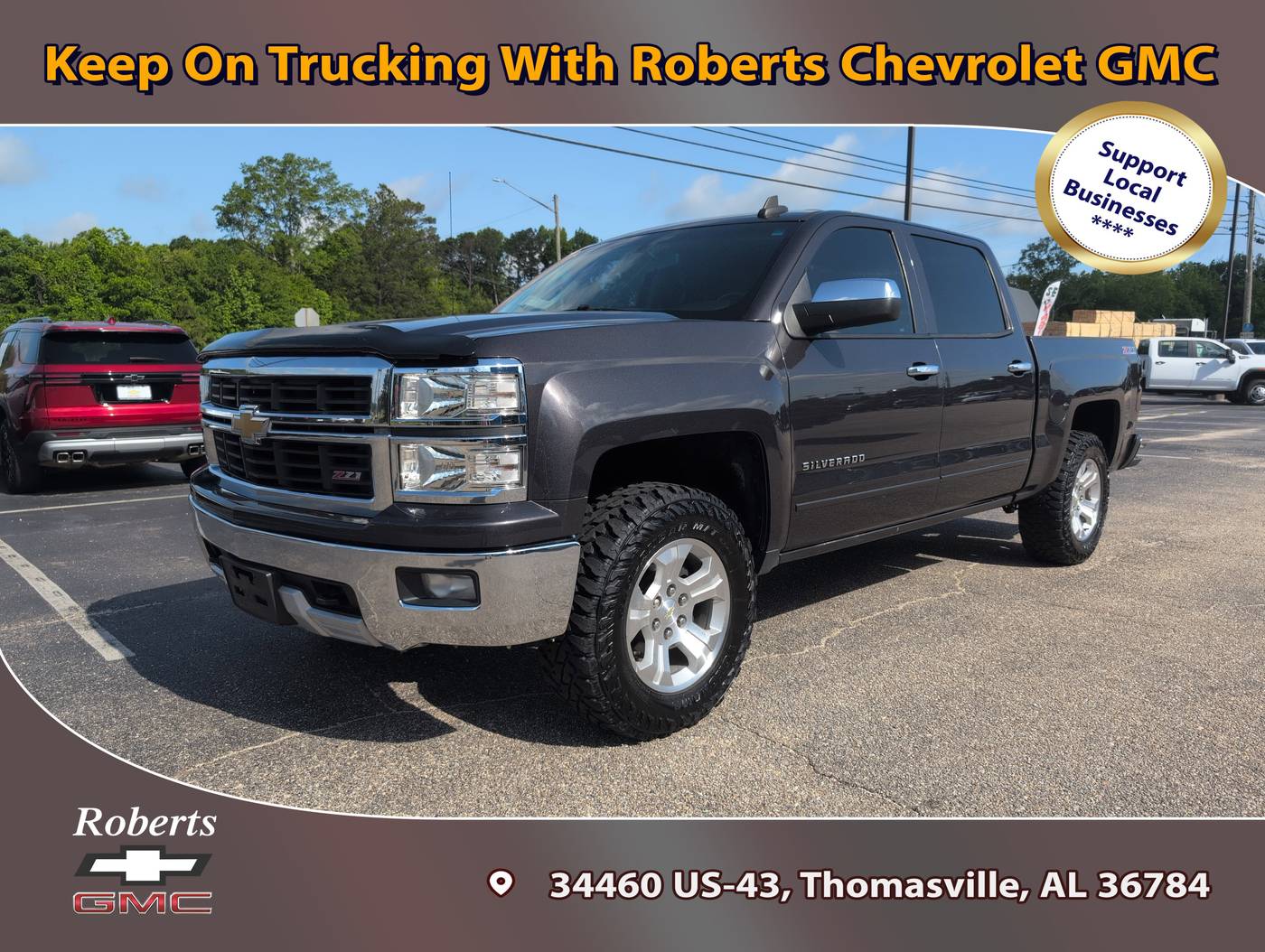 2015 Chevrolet Silverado 1500 LT — Pickup Truck — 130,000 mi — Thomasville, AL