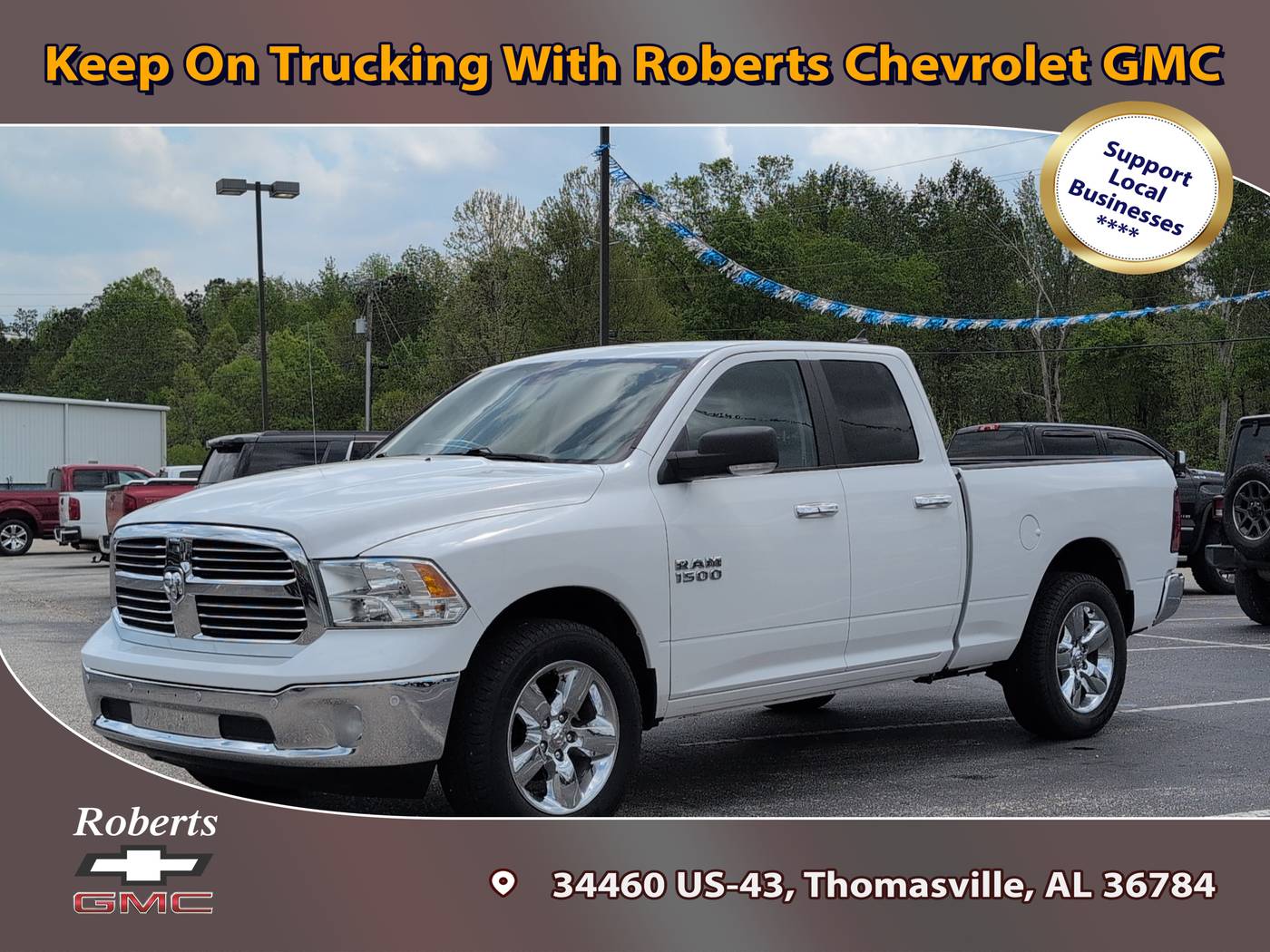 2018 Ram 1500 Big Horn — Pickup Truck — 76,305 mi — Thomasville, AL