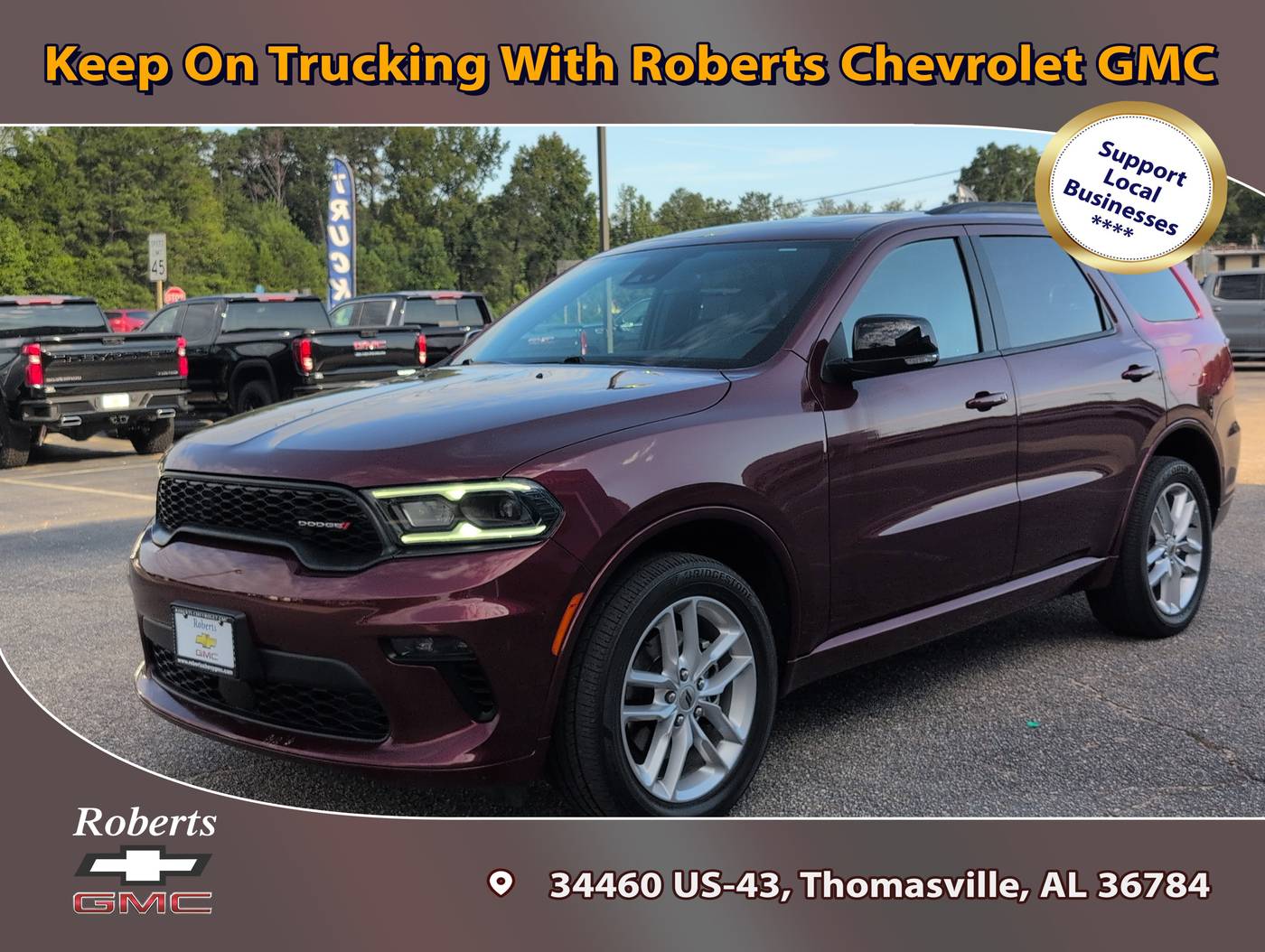 2023 Dodge Durango GT Plus — SUV — 58,551 mi — Thomasville, AL
