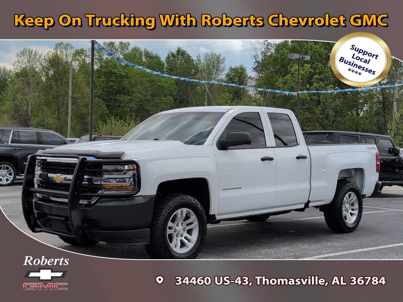 2017 Chevrolet Silverado 1500 WT — Pickup Truck — 110,242 mi — Thomasville, AL