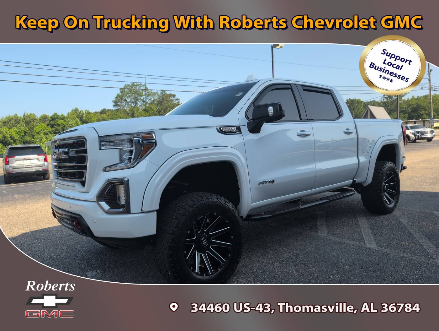 2020 GMC Sierra 1500 AT4 — Pickup Truck — 10,352 mi — Thomasville, AL