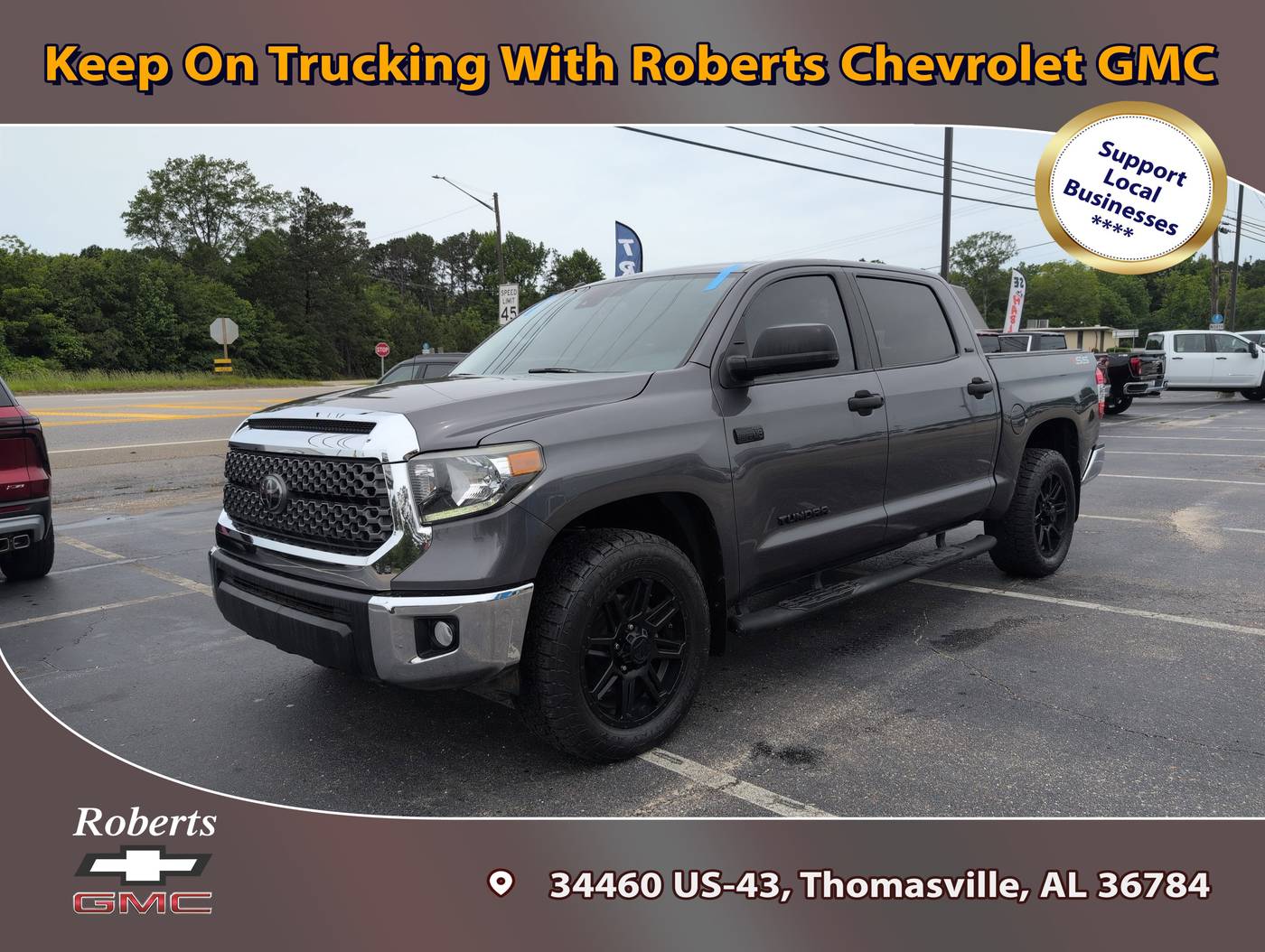 2019 Toyota Tundra SR5 — Pickup Truck — 109,121 mi — Thomasville, AL