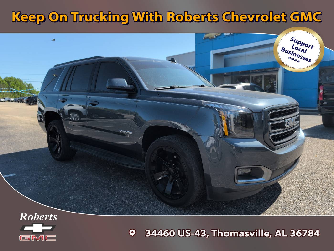 2020 GMC Yukon SLT — SUV — 93,000 mi — Thomasville, AL