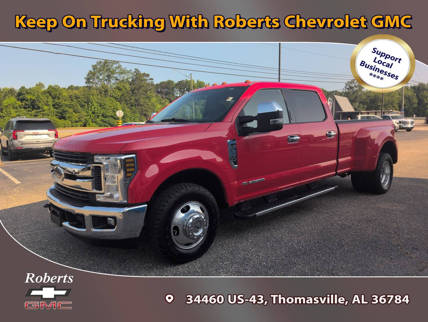 2018 Ford Super Duty F-350 XLT — Pickup Truck — 112,303 mi — Thomasville, AL