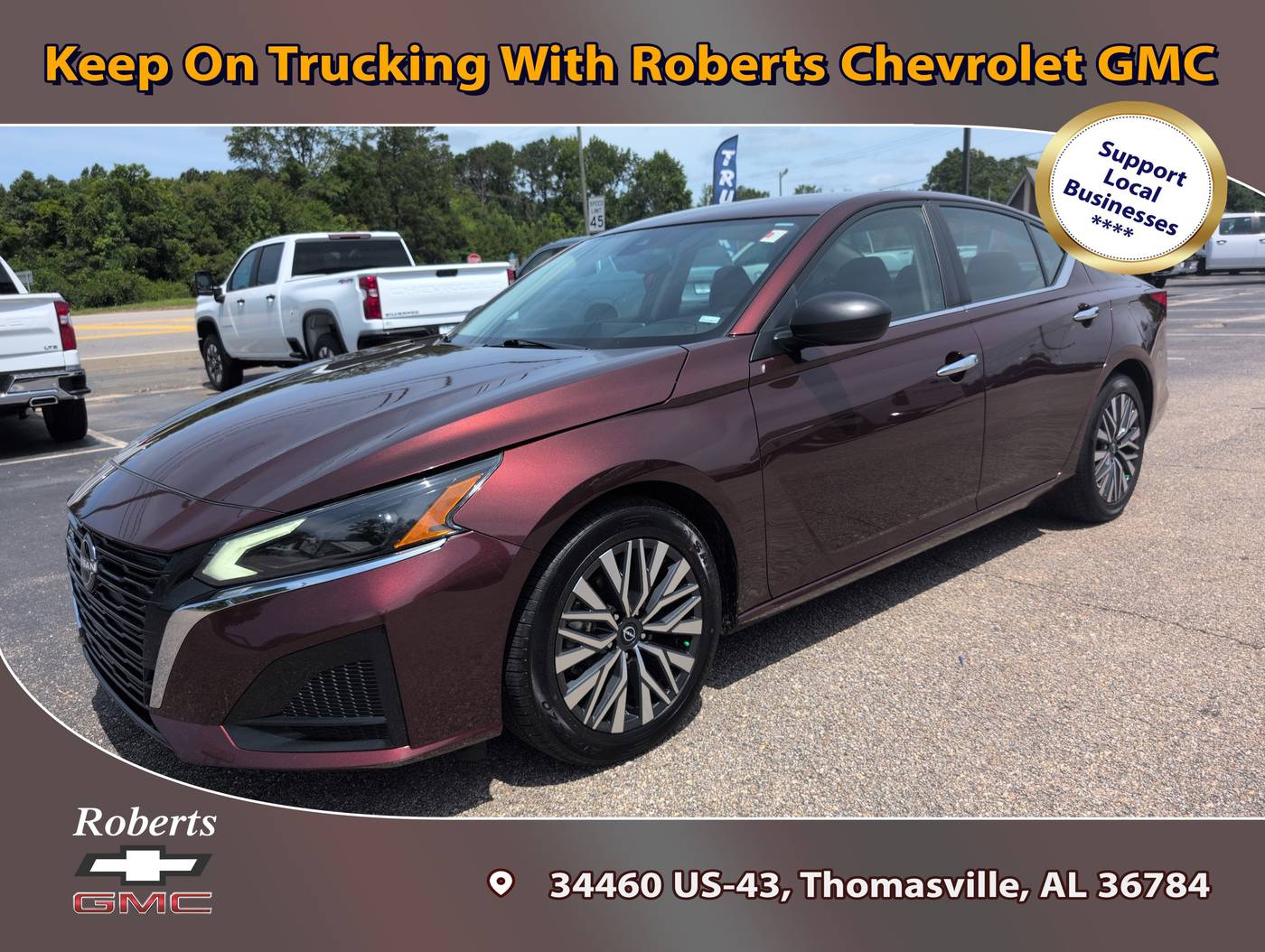 2024 Nissan Altima SV — Sedan — 51,261 mi — Thomasville, AL