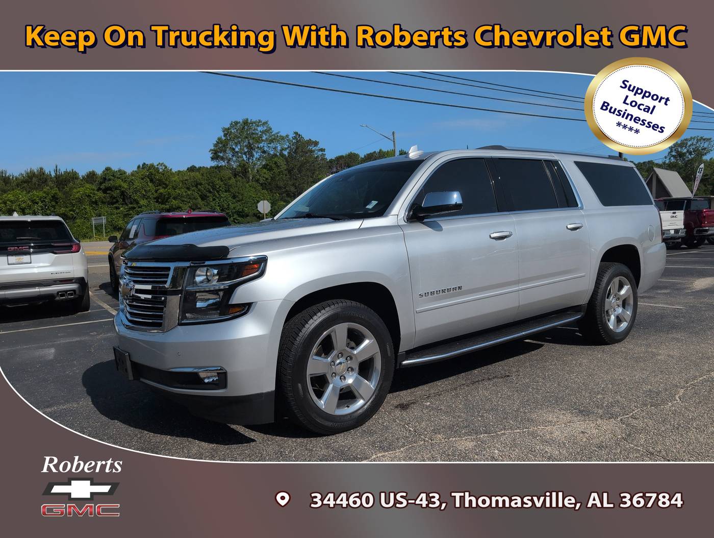 2020 Chevrolet Suburban Premier — SUV — 93,713 mi — Thomasville, AL