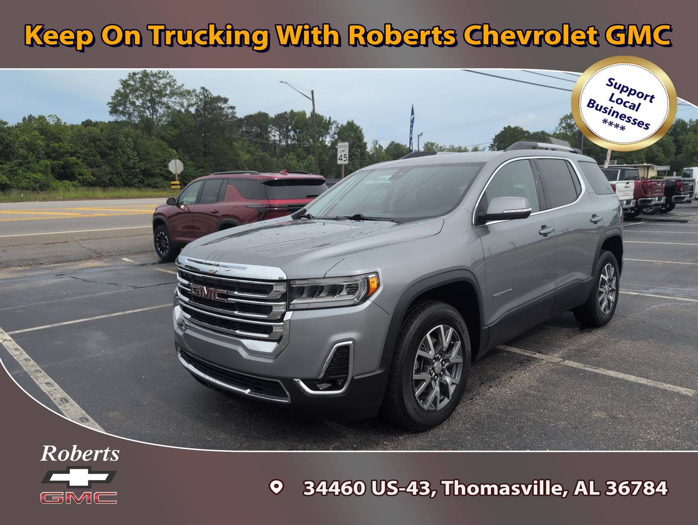 2023 GMC Acadia SLT — SUV — 45,292 mi — Thomasville, AL