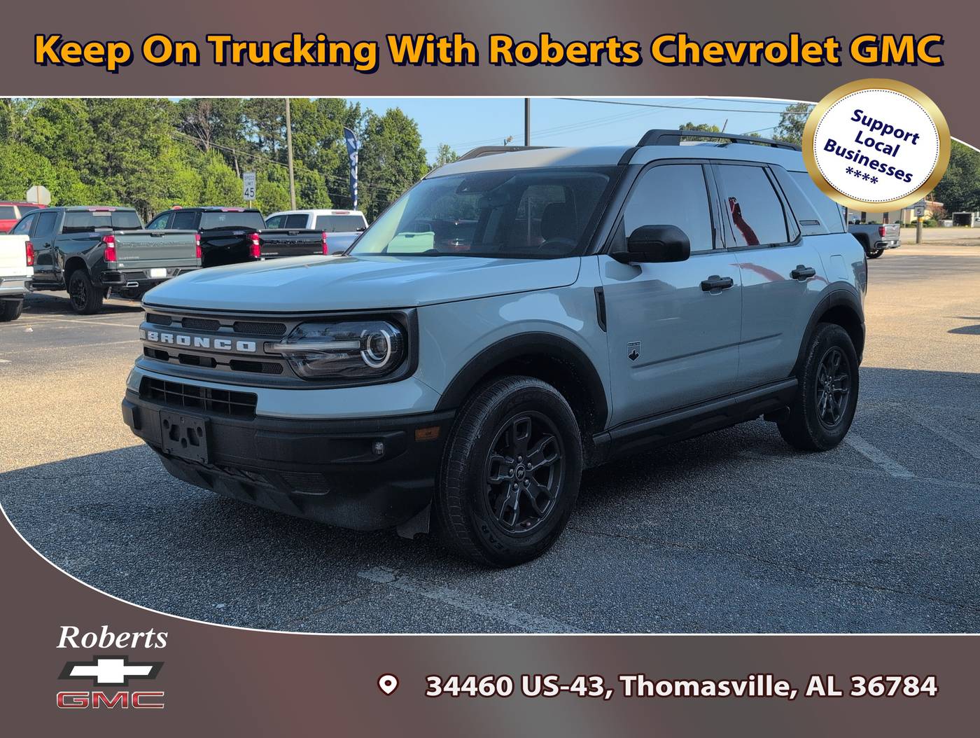 2021 Ford Bronco Sport Big Bend — SUV — 57,050 mi — Thomasville, AL