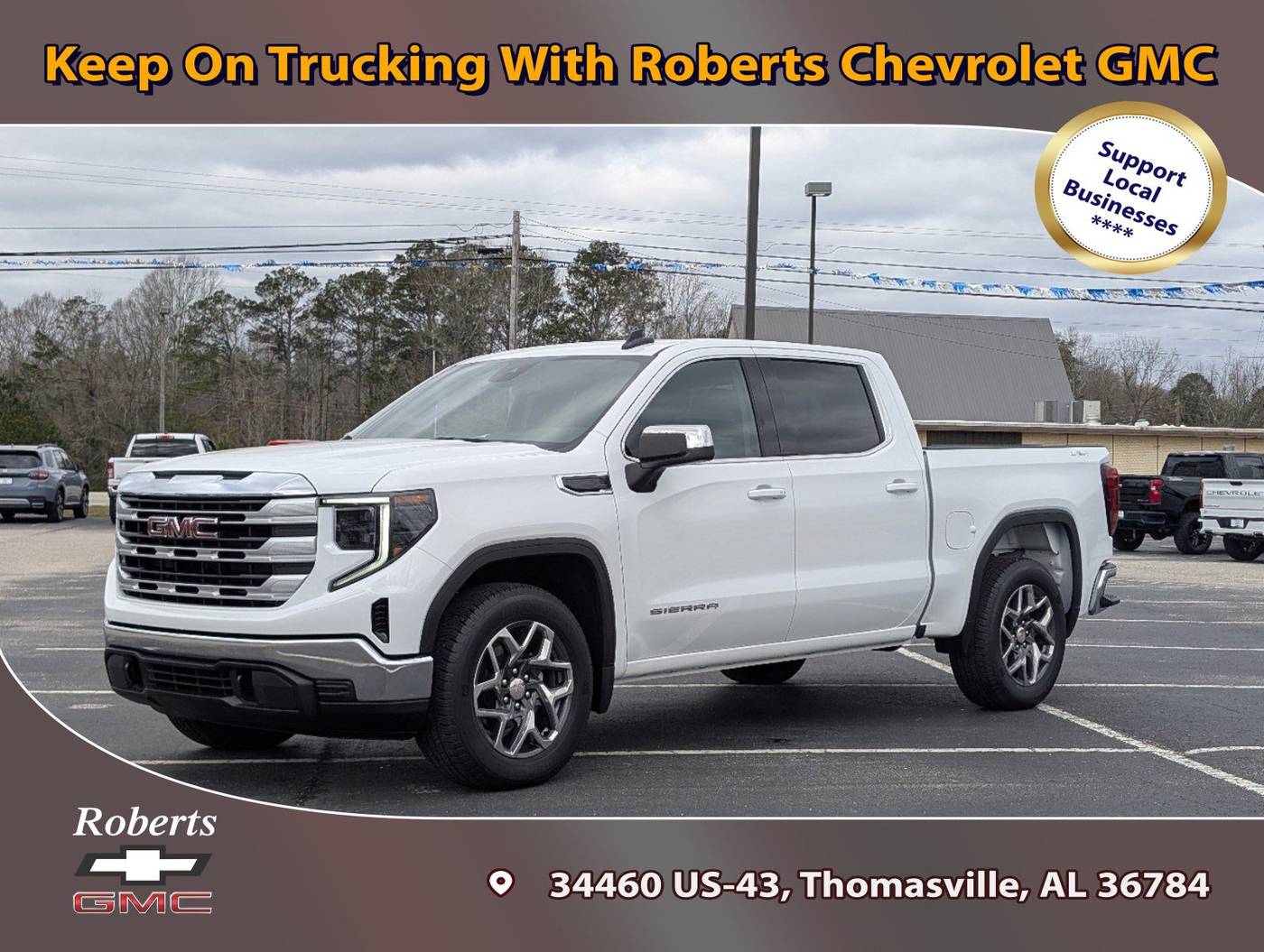 2024 GMC Sierra 1500 SLE — Pickup Truck — 6,804 mi — Thomasville, AL