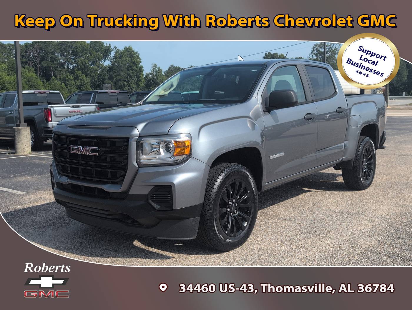 2021 GMC Canyon Elevation Standard — Pickup Truck — 92,950 mi — Thomasville, AL
