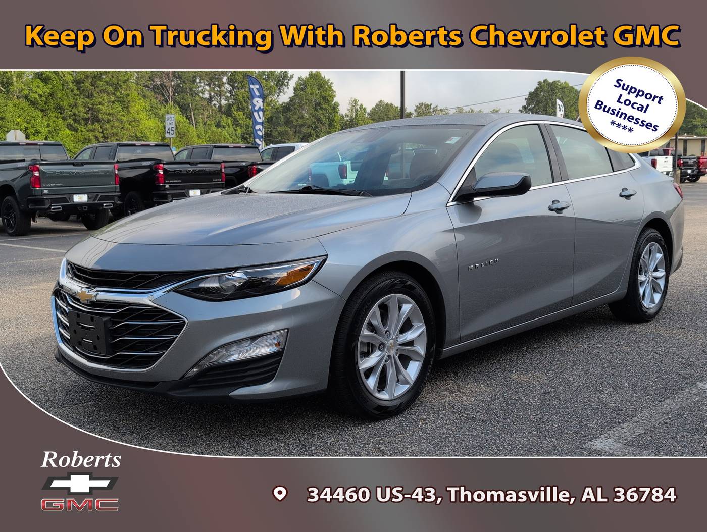2024 Chevrolet Malibu LT — Sedan — 52,189 mi — Thomasville, AL