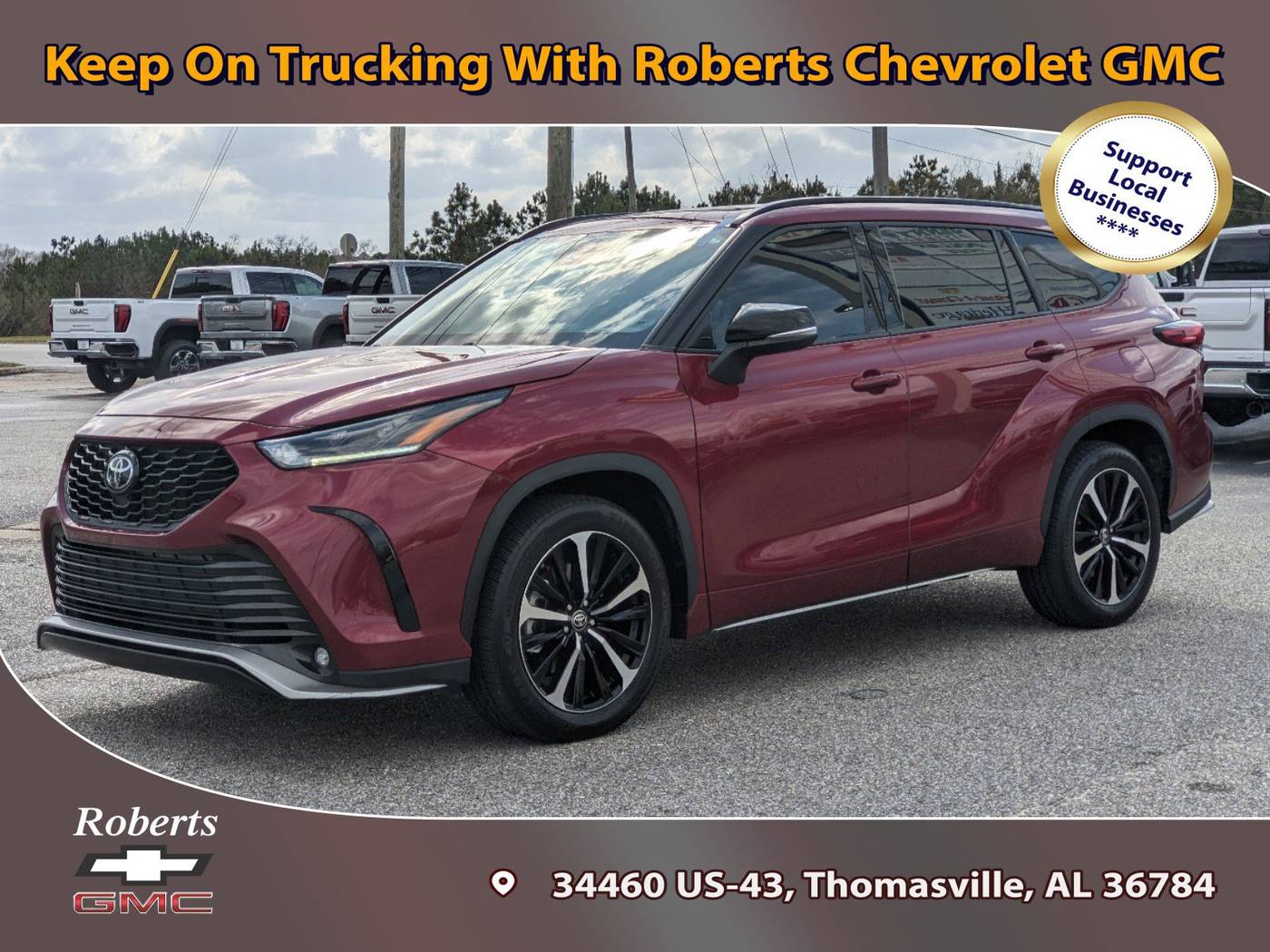 2022 Toyota Highlander XSE — SUV — 53,214 mi — Thomasville, AL