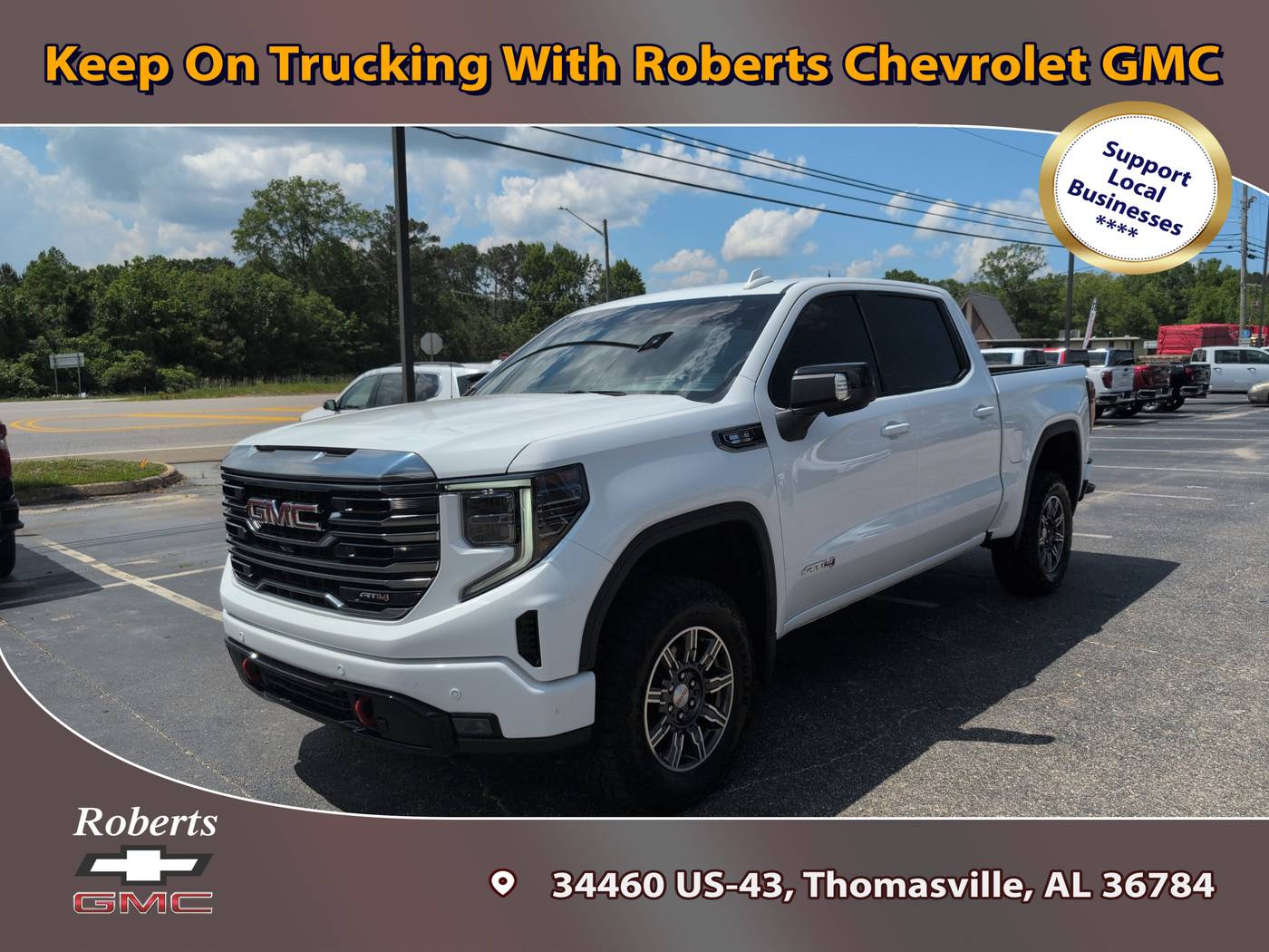 2024 GMC Sierra 1500 AT4 — Pickup Truck — 24,590 mi — Thomasville, AL