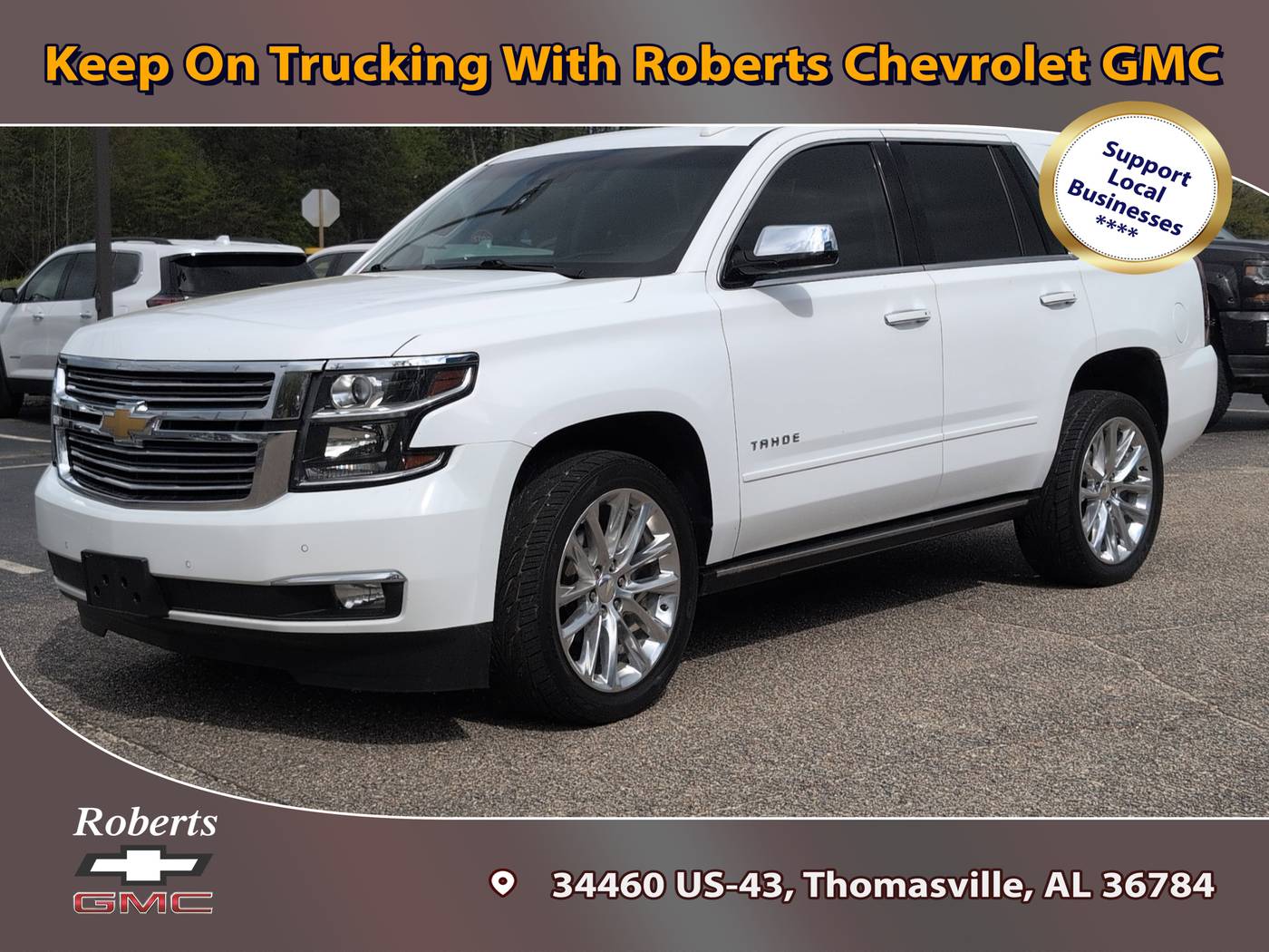 2019 Chevrolet Tahoe Premier — SUV — 113,447 mi — Thomasville, AL