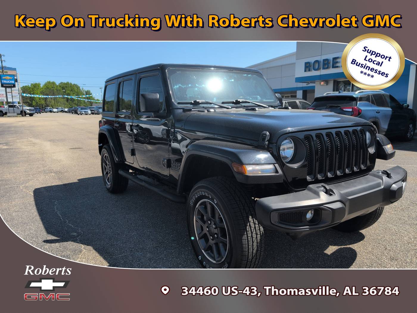2021 Jeep Wrangler 80th Anniversary — SUV — 78,584 mi — Thomasville, AL