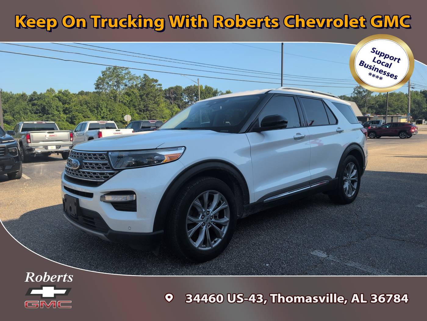2021 Ford Explorer Limited — SUV — 93,458 mi — Thomasville, AL