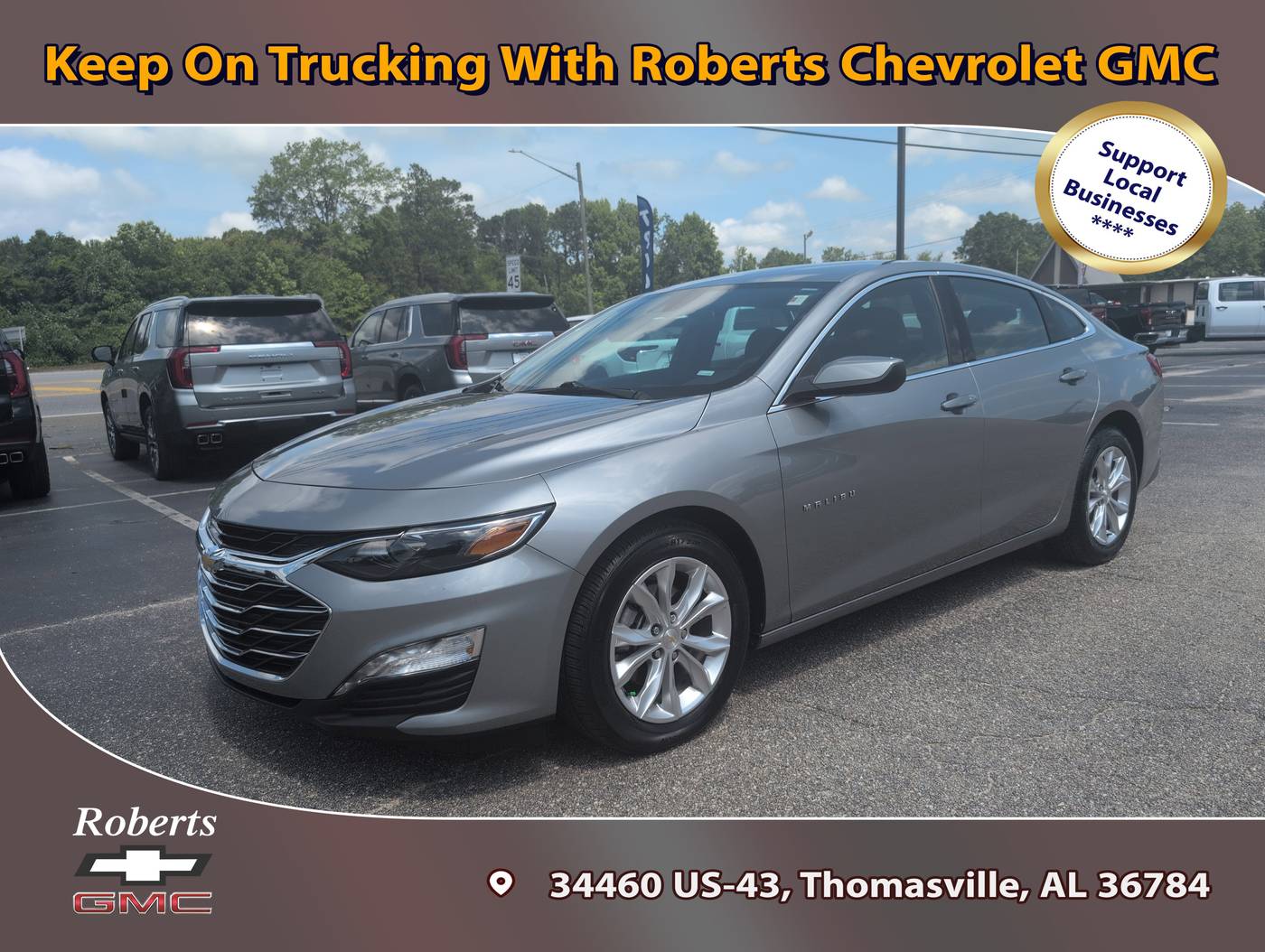 2024 Chevrolet Malibu LT — Sedan — 52,880 mi — Thomasville, AL