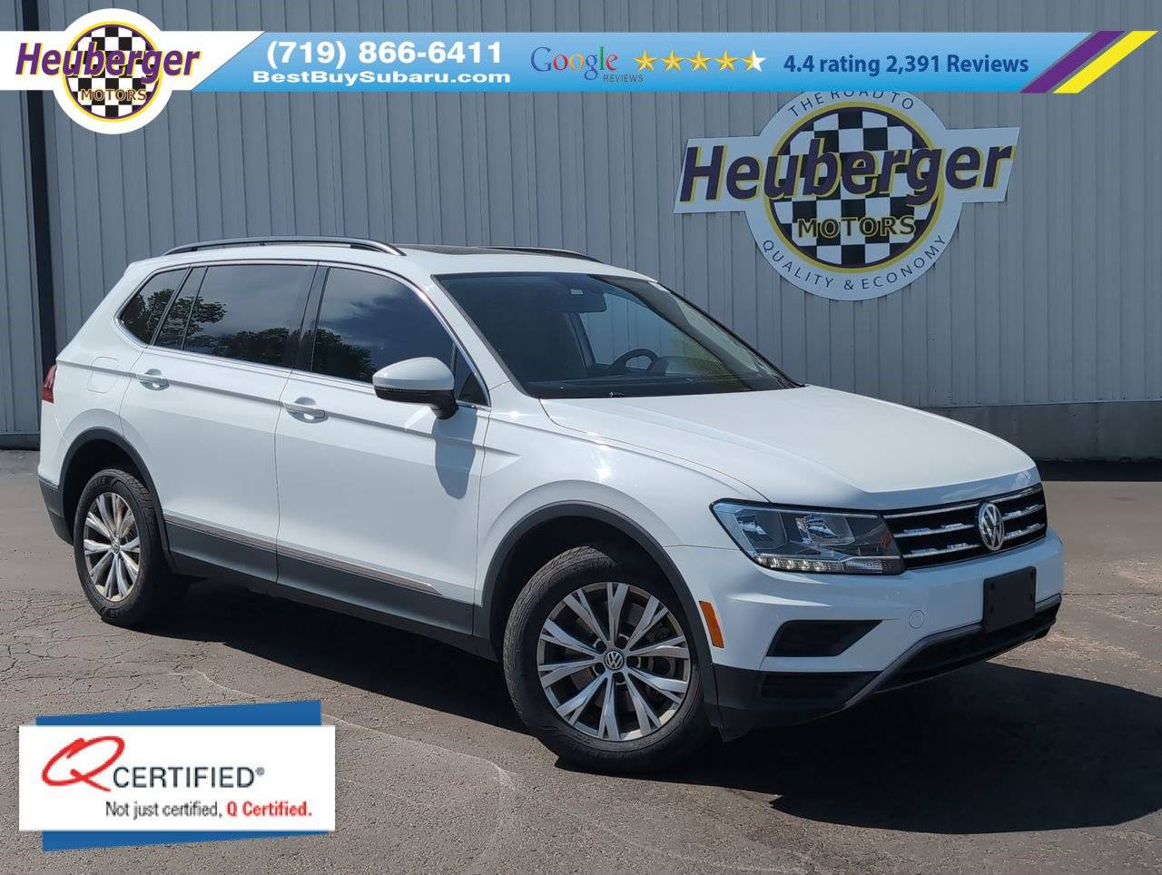 2018 Volkswagen Tiguan SE — SUV — 61,260 mi — Colorado Springs, CO