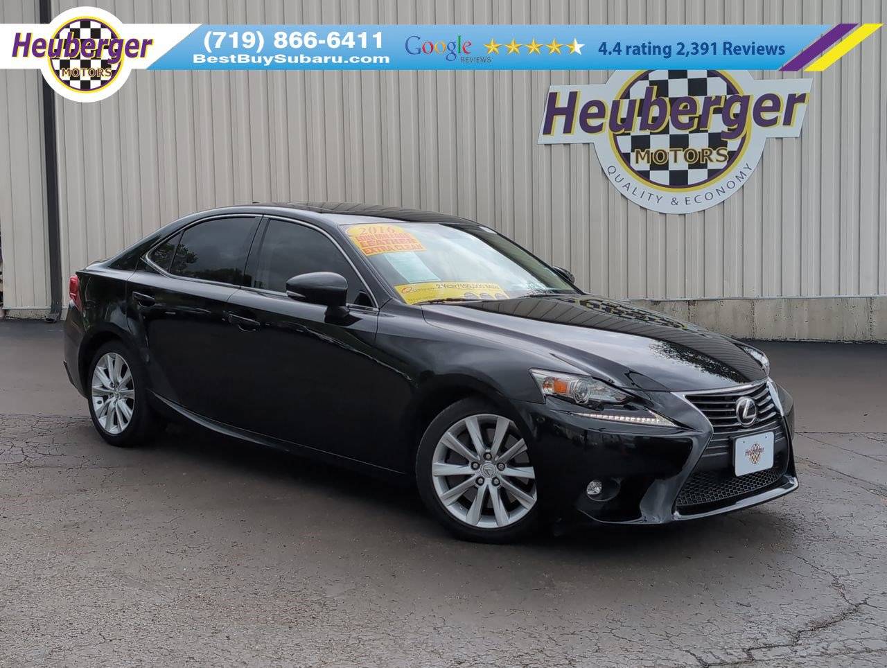 2016 Lexus IS IS 200t — Sedan — 49,044 mi — Colorado Springs, CO