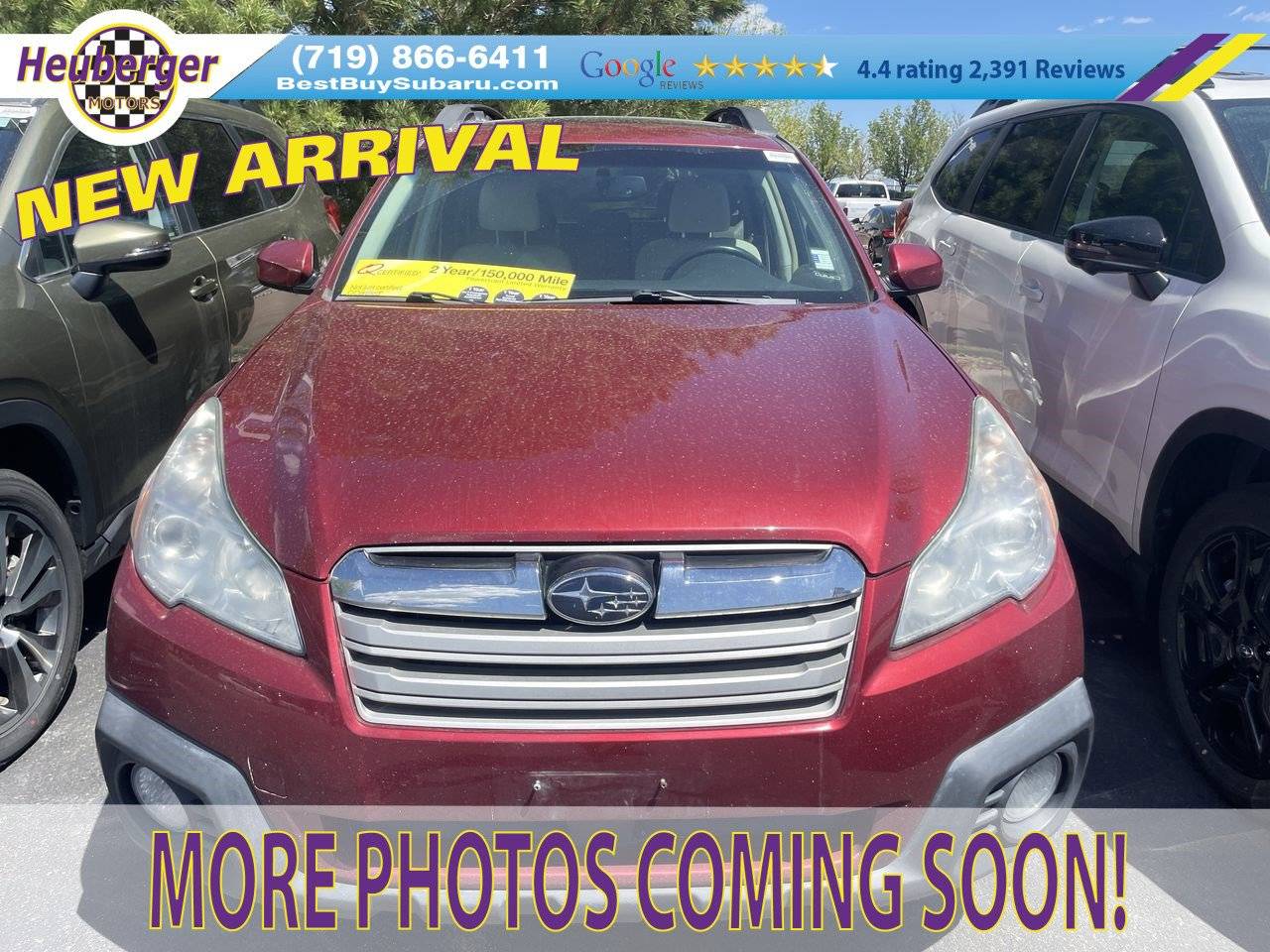 2013 Subaru Outback 2.5i Premium — SUV — 89,279 mi — Colorado Springs, CO