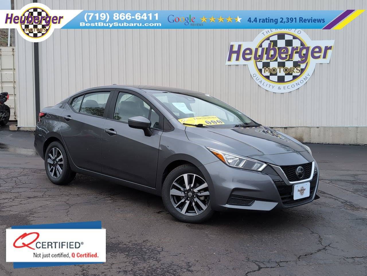 2021 Nissan Versa SV — Sedan — 73,024 mi — Colorado Springs, CO
