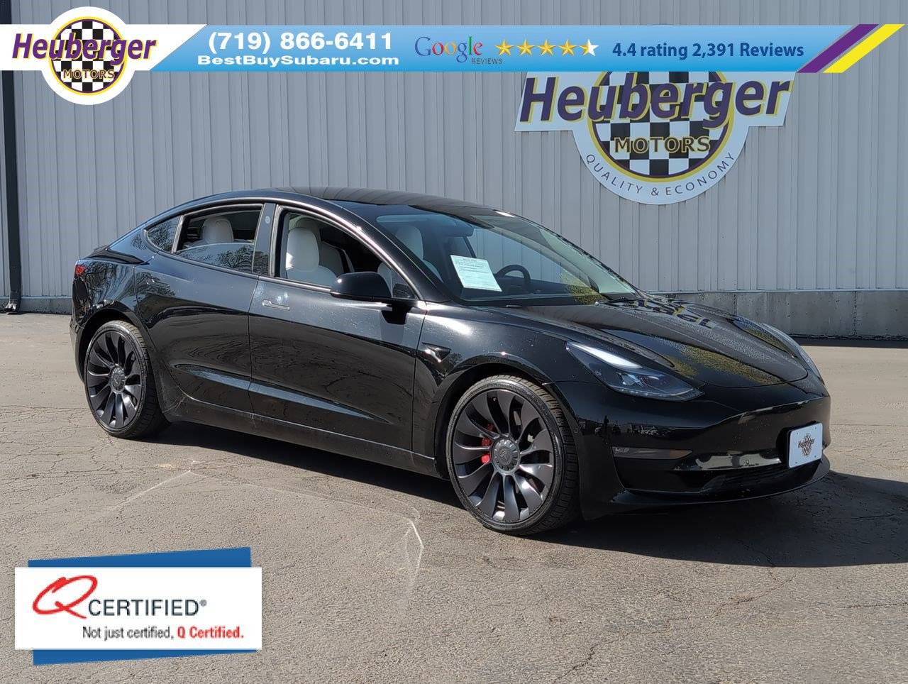 2022 Tesla Model 3 Performance — Sedan — 44,019 mi — Colorado Springs, CO