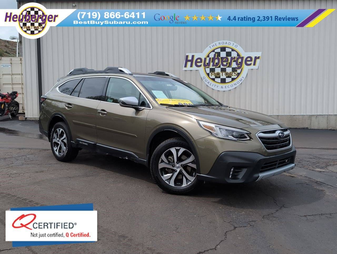 2021 Subaru Outback 2.5i Touring — SUV — 63,857 mi — Colorado Springs, CO