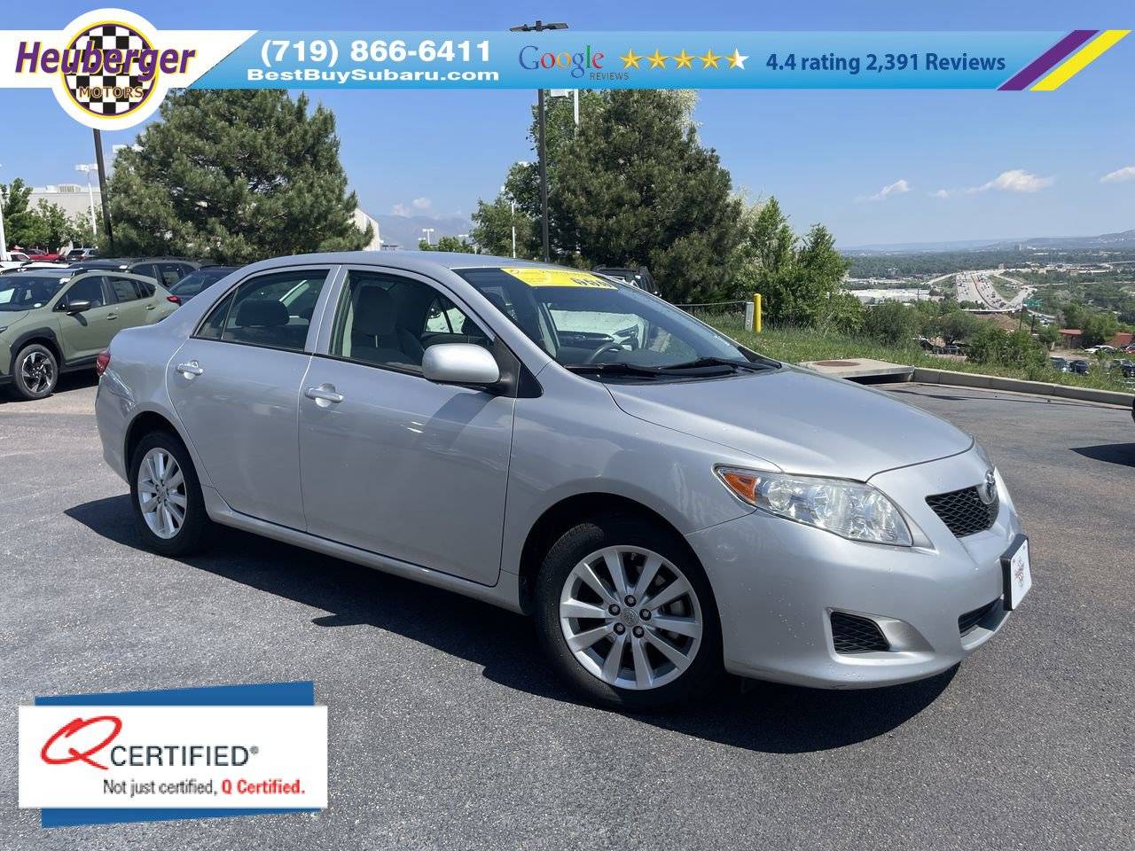 2010 Toyota Corolla LE — Sedan — 123,379 mi — Colorado Springs, CO