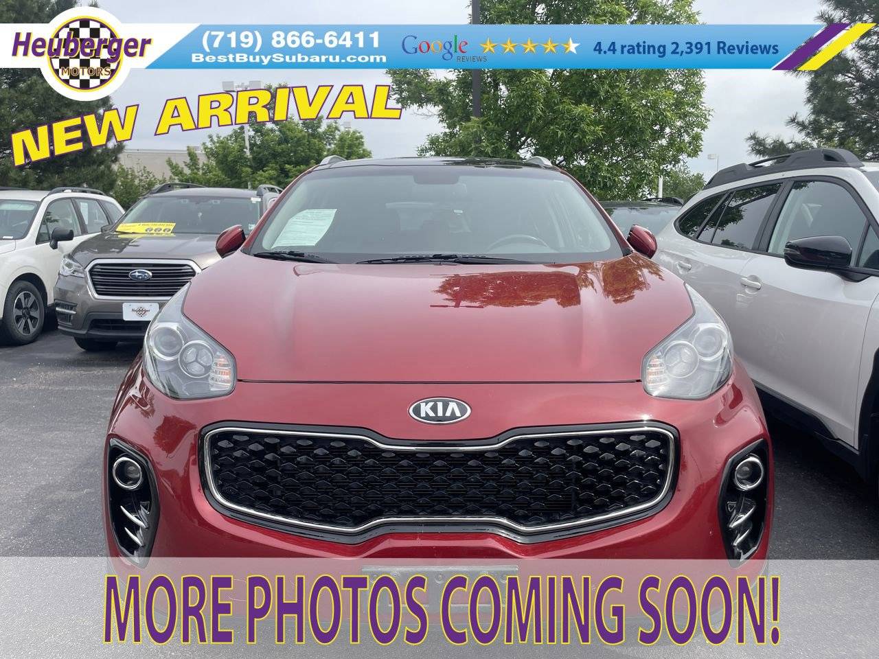 2017 Kia Sportage EX — SUV — 50,550 mi — Colorado Springs, CO