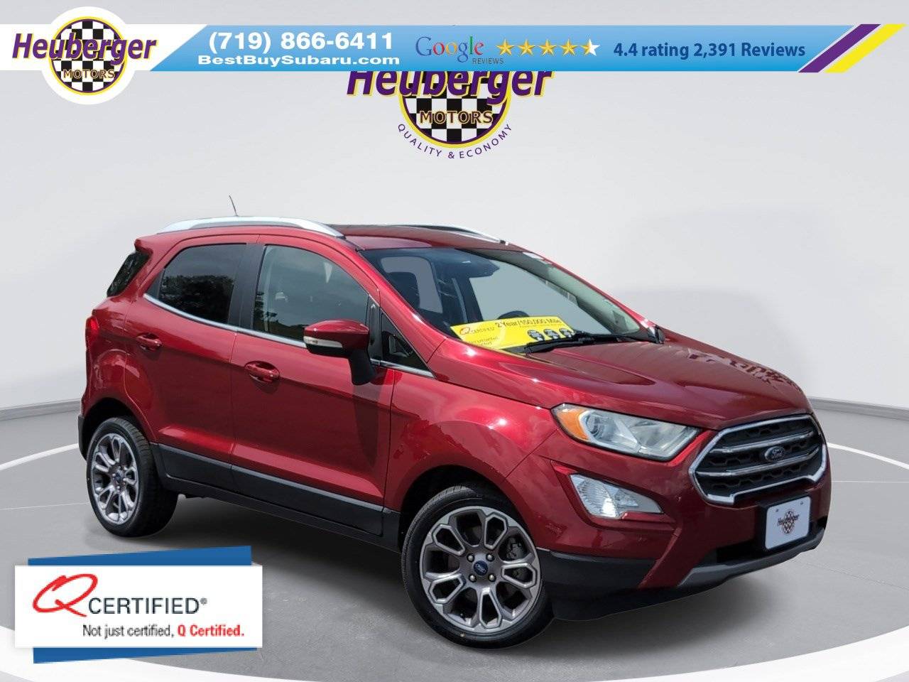 2019 Ford EcoSport Titanium — SUV — 53,446 mi — Colorado Springs, CO