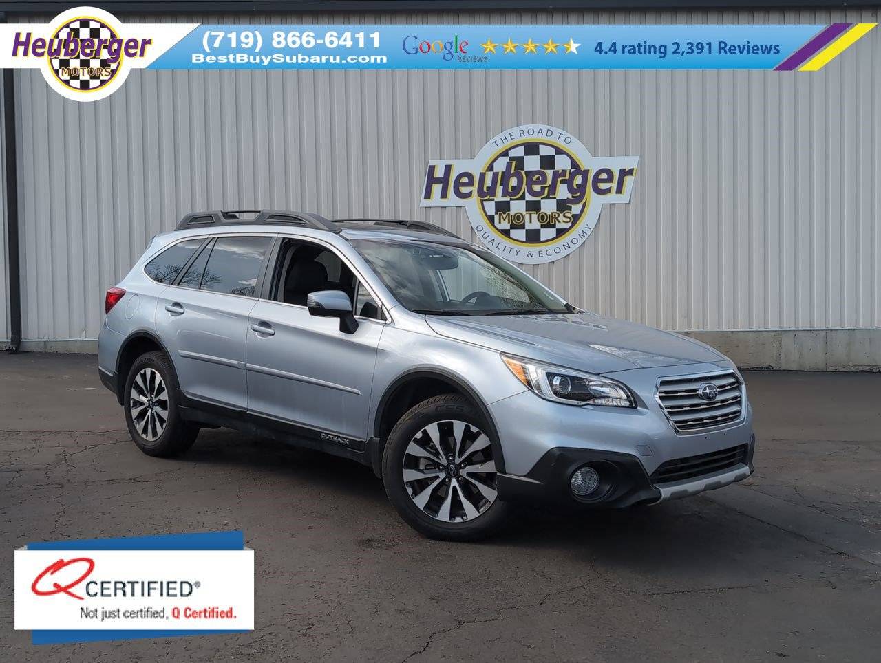 2016 Subaru Outback 3.6R Limited — SUV — 47,420 mi — Colorado Springs, CO