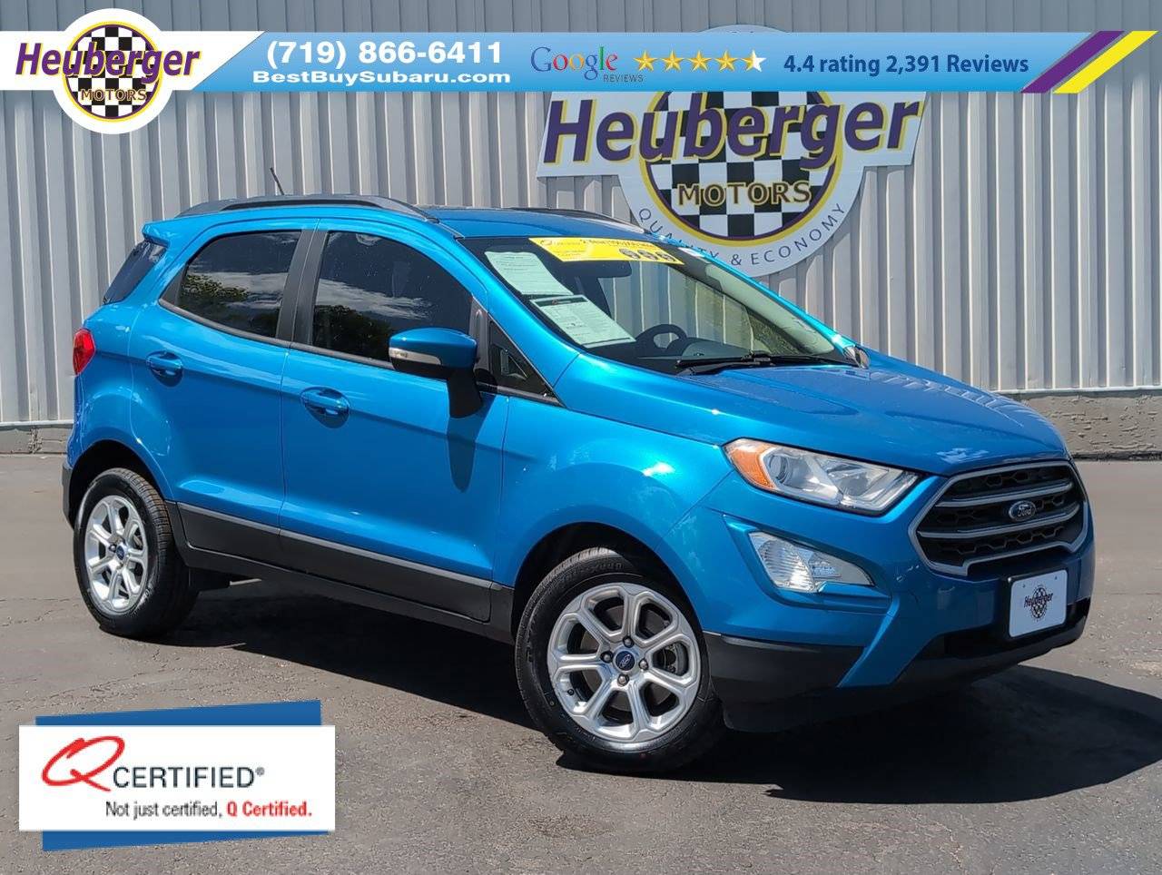 2018 Ford EcoSport SE — SUV — 52,385 mi — Colorado Springs, CO