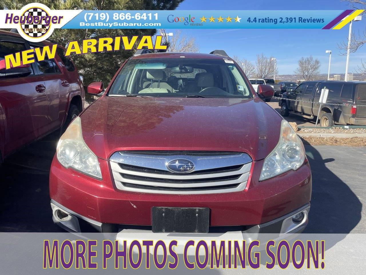 2011 Subaru Outback 2.5i Limited — SUV — 161,227 mi — Colorado Springs, CO