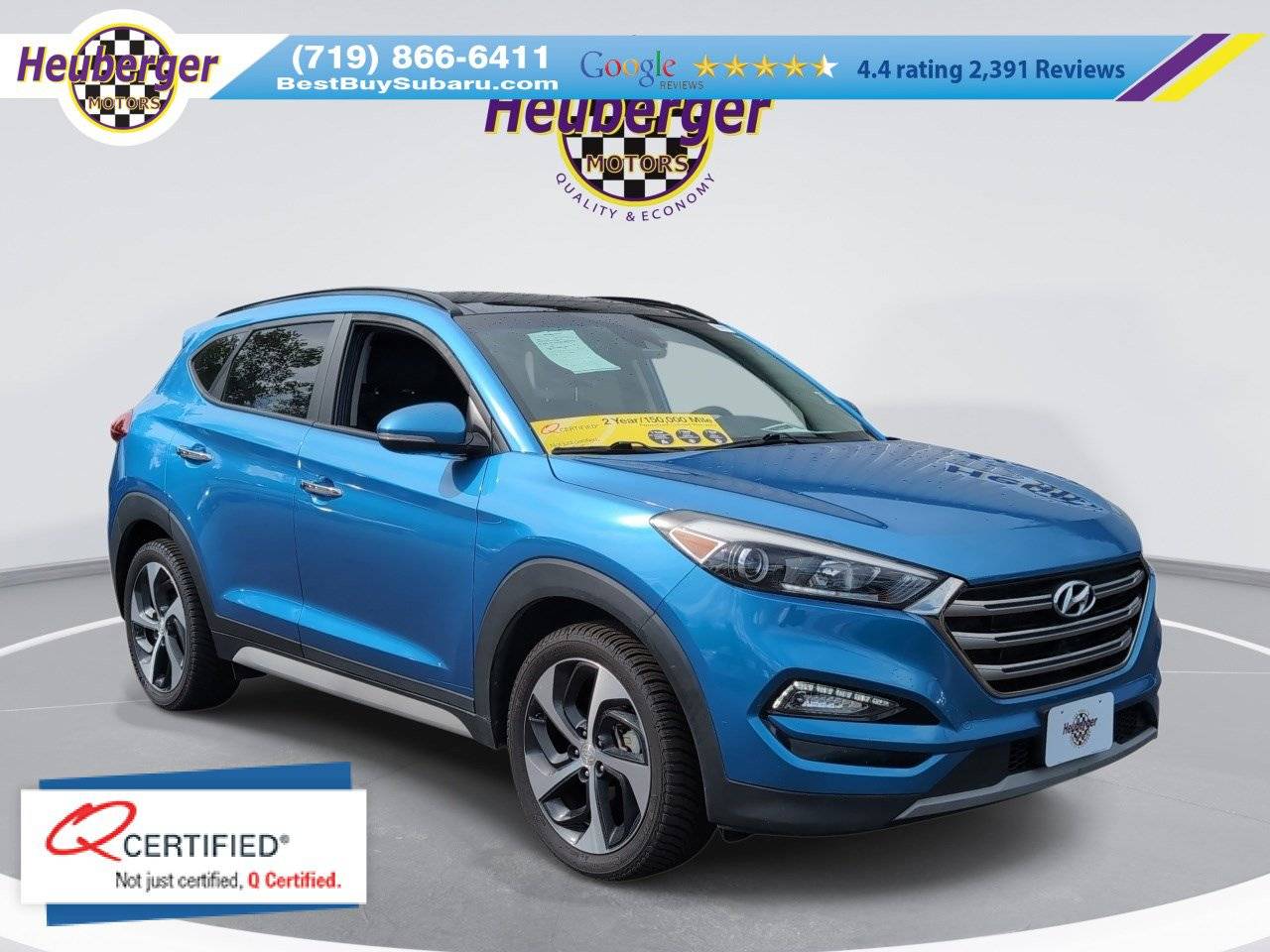 2017 Hyundai Tucson Limited — SUV — 101,300 mi — Colorado Springs, CO
