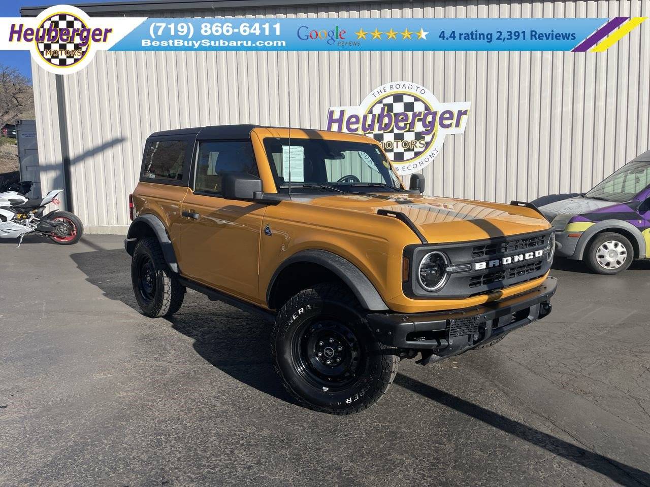 2022 Ford Bronco Black Diamond — SUV — 24,812 mi — Colorado Springs, CO
