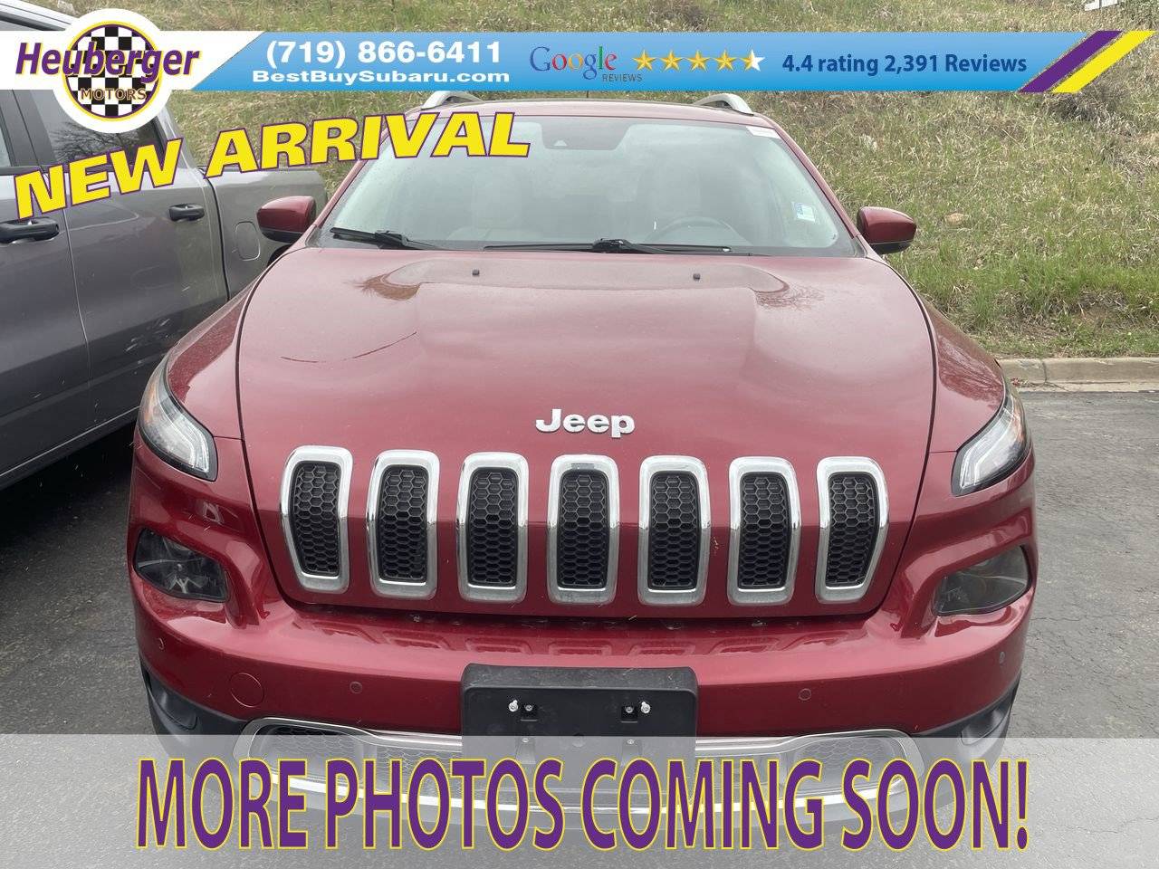 2017 Jeep Cherokee Limited — SUV — 123,123 mi — Colorado Springs, CO